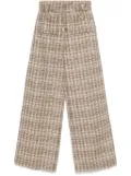 Maje tweed trousers - Brown