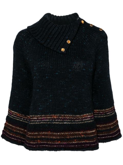 HOT SALE CHANEL 2011 striped jumper Women