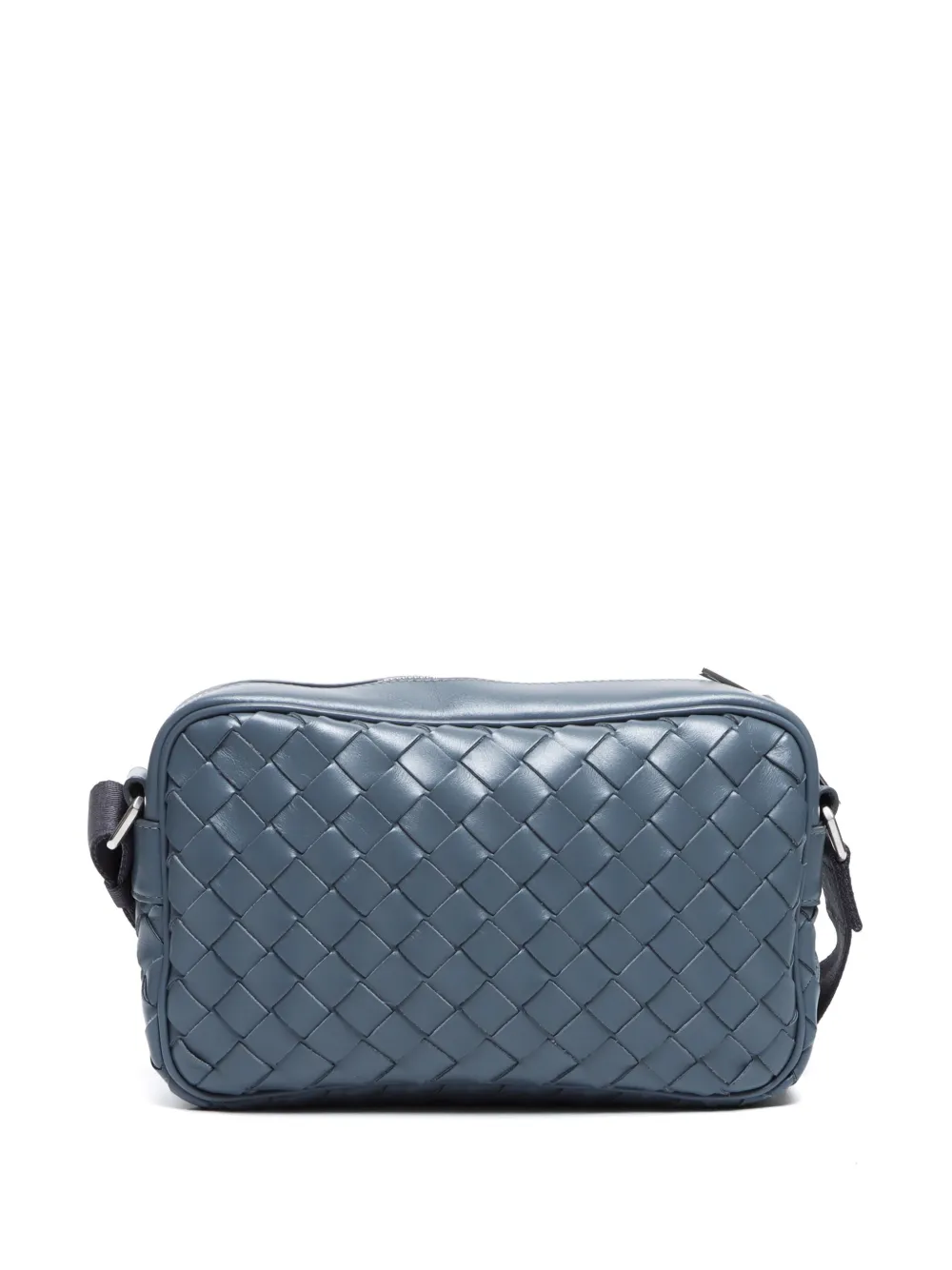 Bottega Veneta Pre-Owned Intrecciato leather camera bag - Grijs