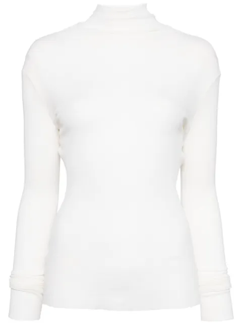 James Perse turtleneck ribbed sweater