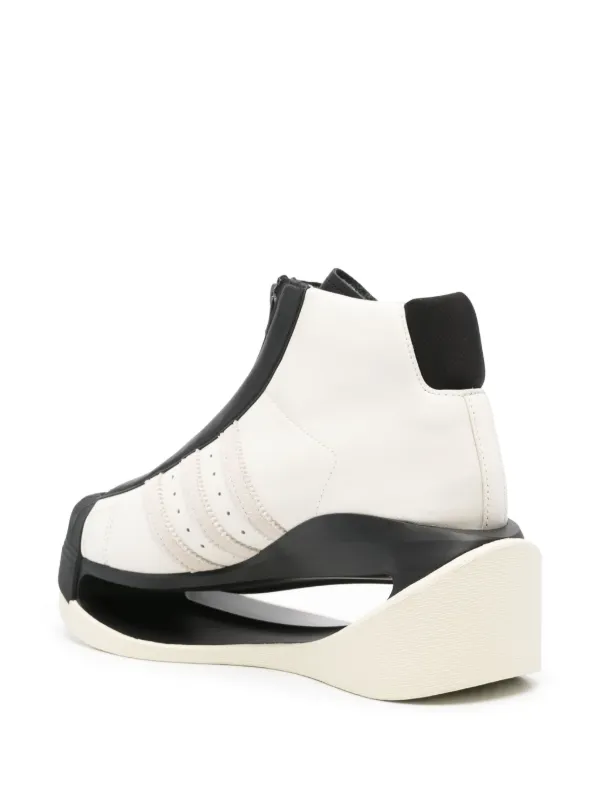 Y-3◆Gendo Pro Model ハイカットスニーカー 白 送料関税込 Y-3 Gendo Pro Model スニーカー | ホワイト | FARFETCH JP