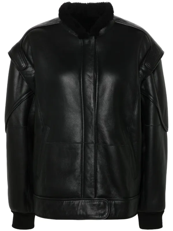 Iro black leather jacket best sale