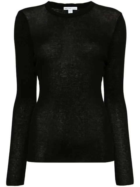 James Perse long-sleeve ribbed sweater