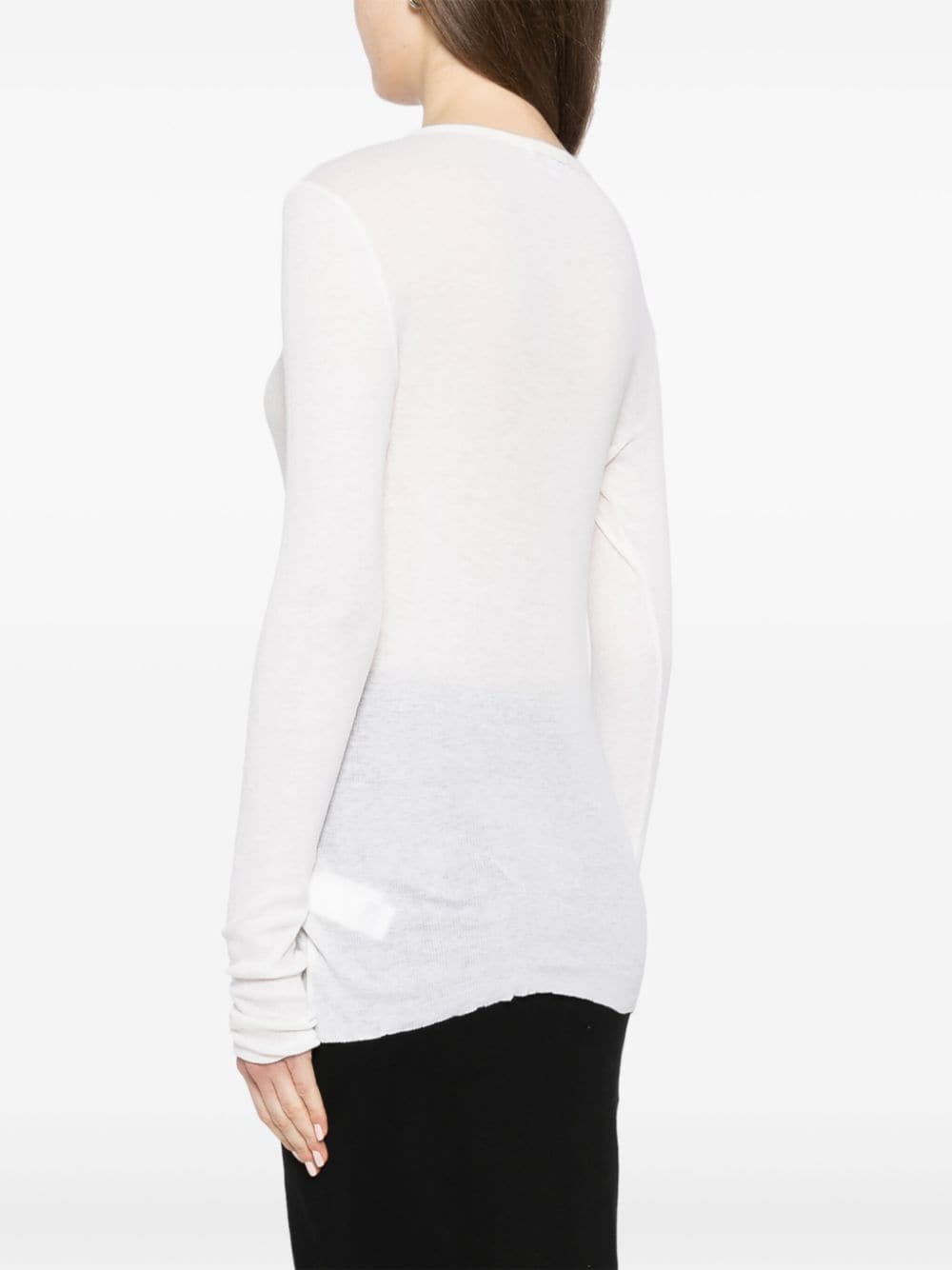 Shop James Perse Ribbed Sweater In Neutrals