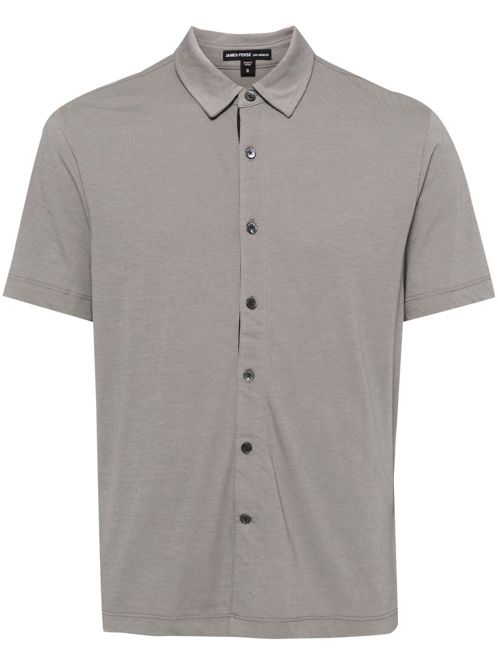 James Perse classic-collar cotton shirt - Grey