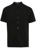 James Perse classic-collar cotton shirt - Black
