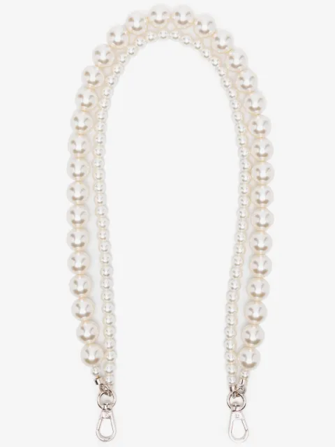 Simone Rocha correa de hombro con perlas artificiales