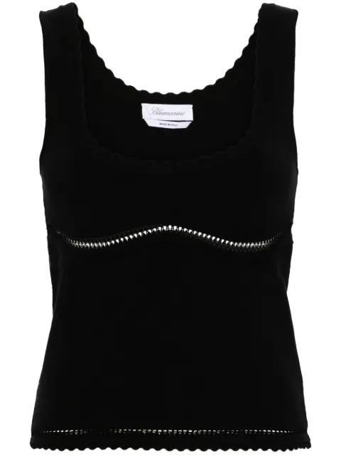 Blumarine cut-out detailed tank top