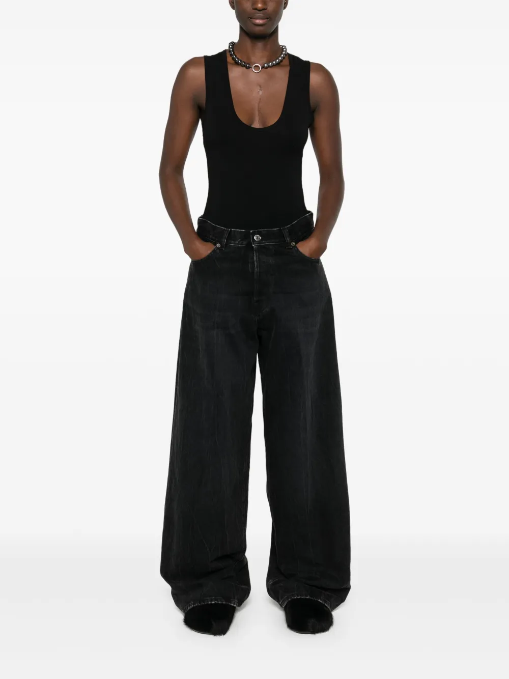 Haikure Bethany jeans - Zwart