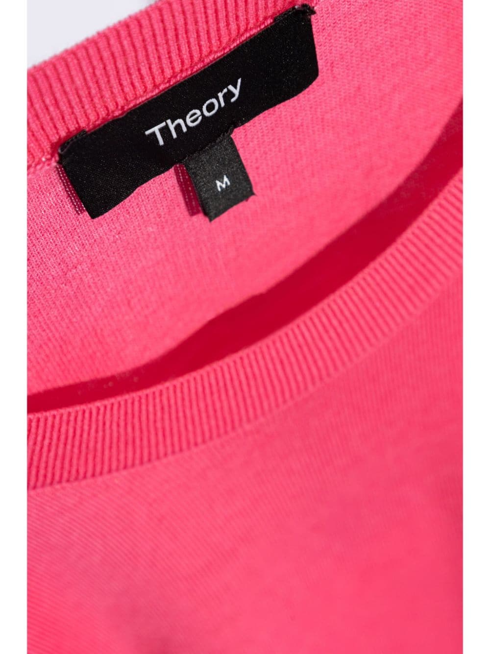 Shop Theory Fine-knit Top In Pink