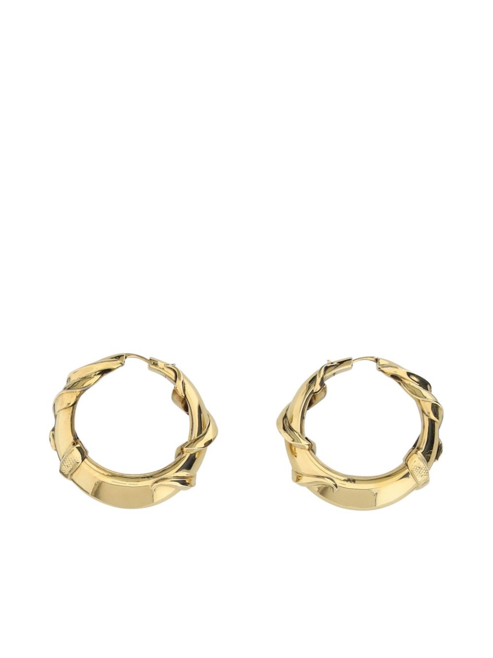 Alexander McQueen chunky hoop earrings Women