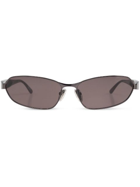 Balenciaga Eyewear logo-engraved rectangle-frame sunglasses Women