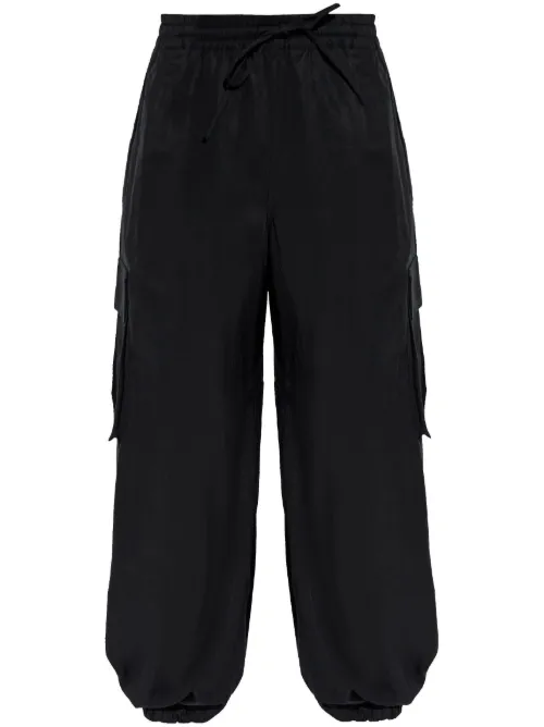 Pantalon cargo à taille élastiquée - Y-3 - Modalova