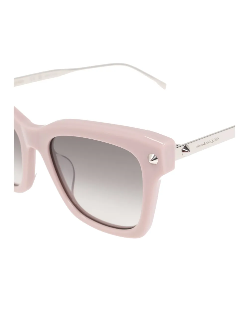 Alexander McQueen Eyewear Spike zonnebril Roze