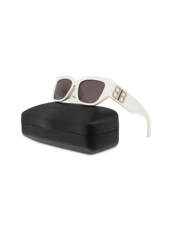の 人気アイテムランキング Eyewear Balenciaga BBロゴ JP FARFETCH | ホワイト | サングラス 小物