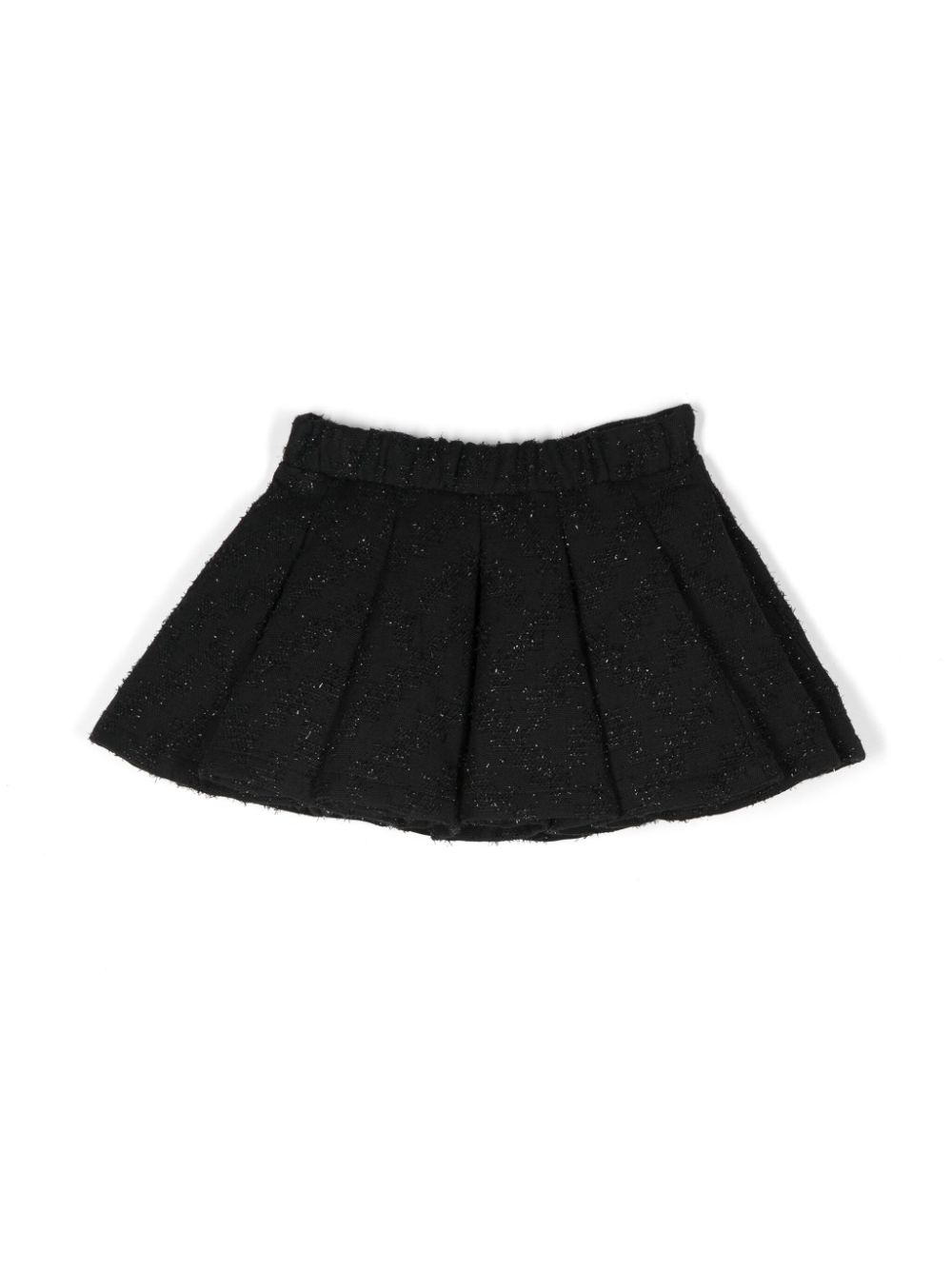 Balmain Kids pleated mini skirt - Zwart