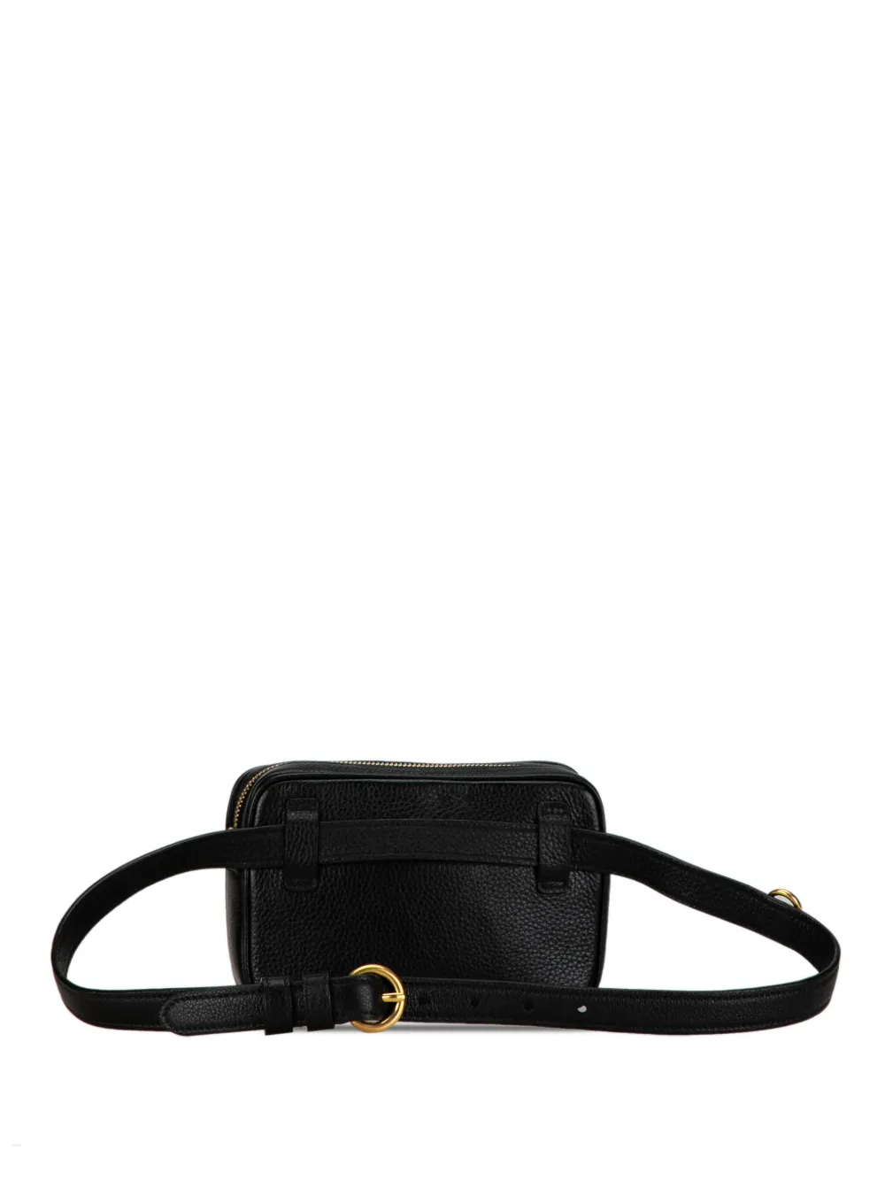 Prada Pre-Owned 2000-2023 Vitello Daino Convertible belt bag - Zwart