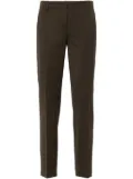 Nº21 pressed-crease trousers - Green