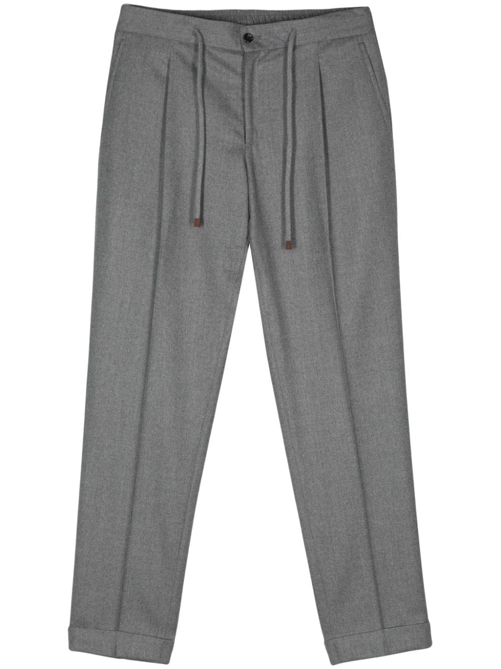 Shop Barba Roma Trousers In 灰色