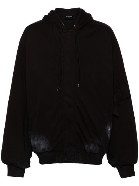 Balenciaga logo-print padded jacket Men