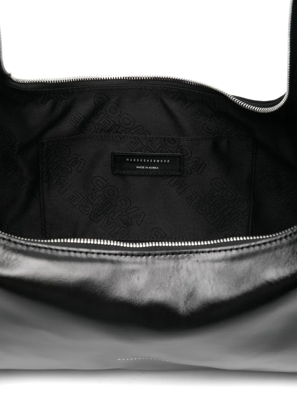 MARGE SHERWOOD LARGE LOGO-PRINT SHOULDER BAG