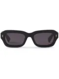 Lanvin geometric-frame sunglasses - Black