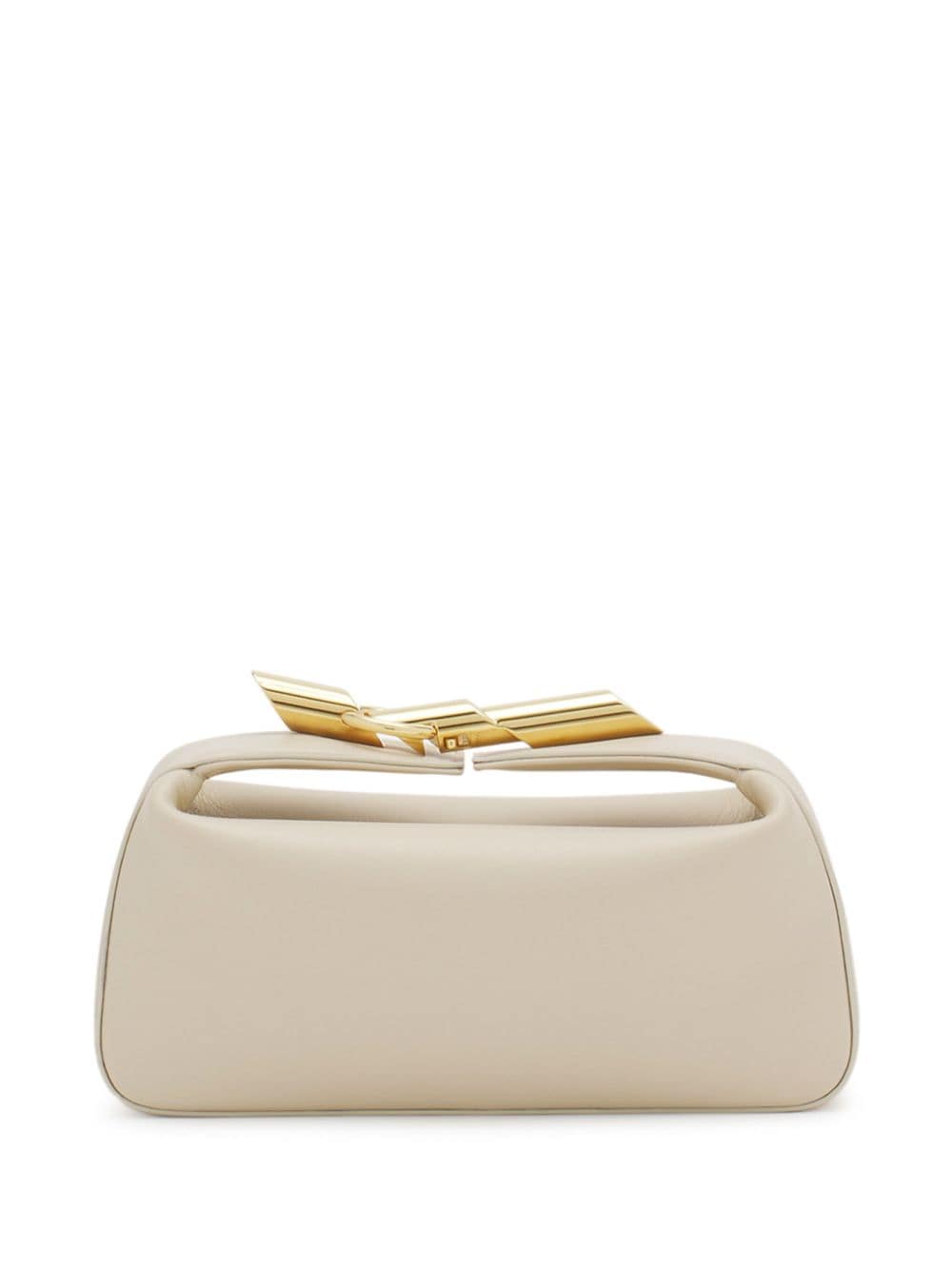 Shop Lanvin Haute Séquence Clutch Bag In Nude