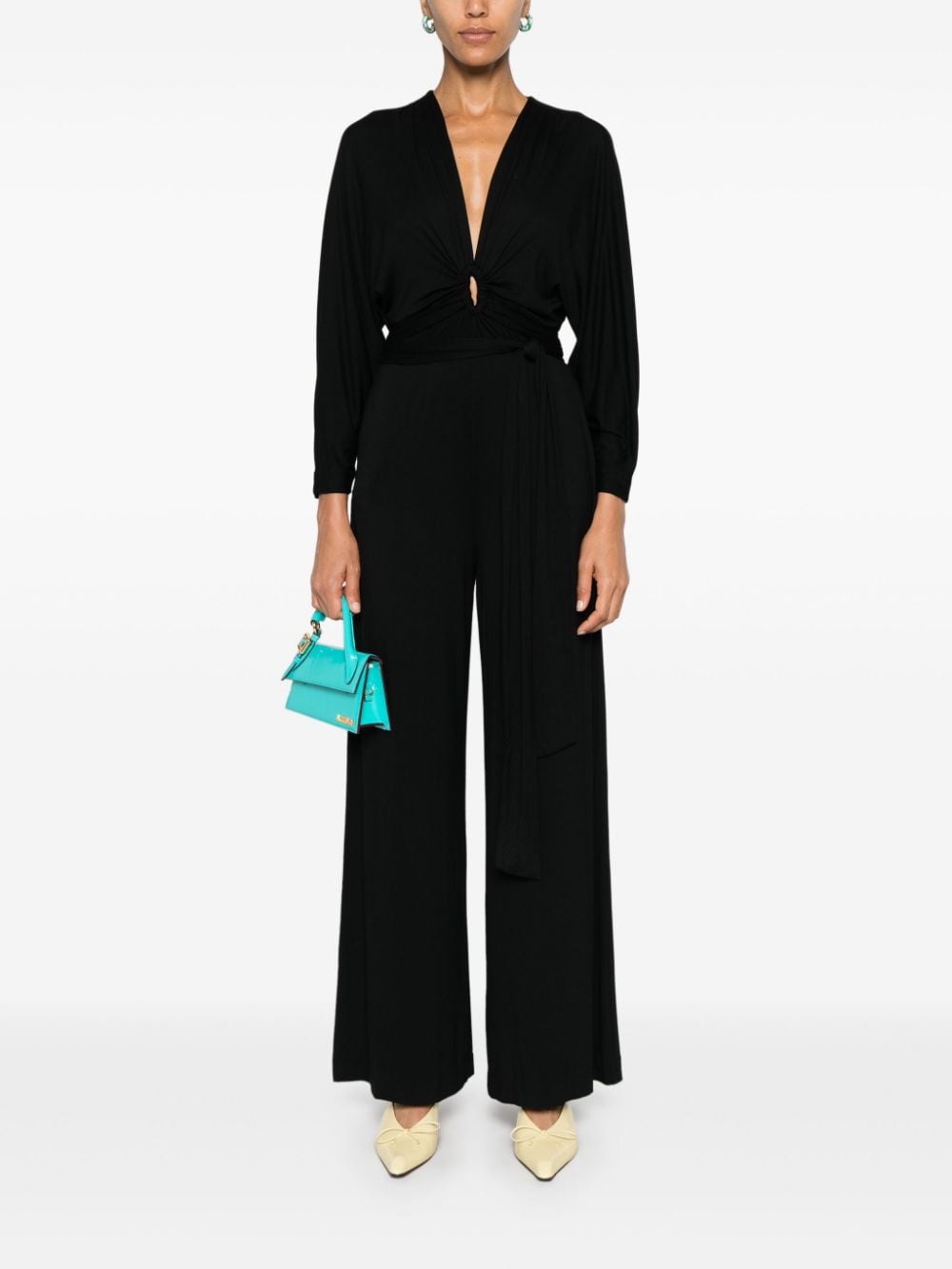 DVF Diane von Furstenberg Aurelia jumpsuit - Zwart