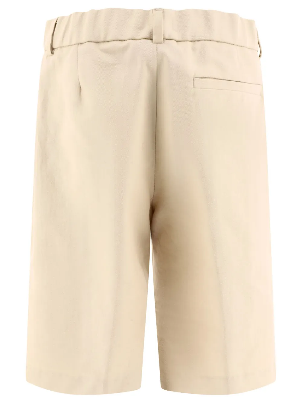 Fendi Kids Shorts van katoen-linnenmix Beige