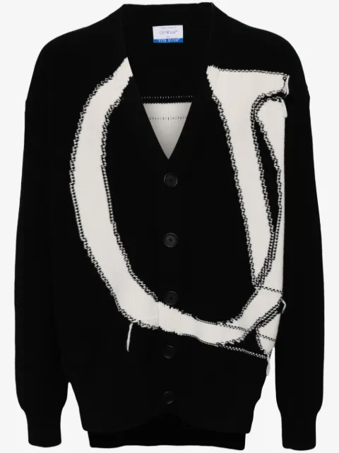 Off-White wool cardigan