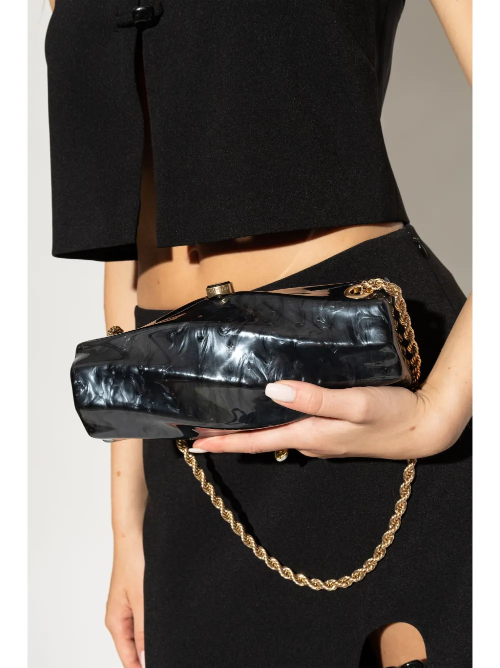 Cult Gaia Juliet shoulder bag - Zwart