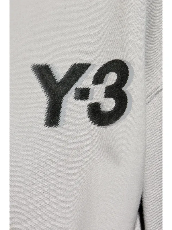 Y-3 ロゴ パーカー | グレー | FARFETCH JP