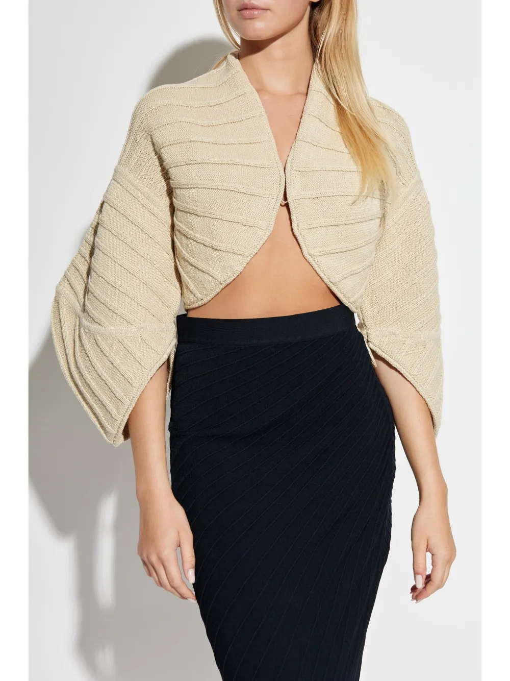 Cult Gaia Galina vest Beige