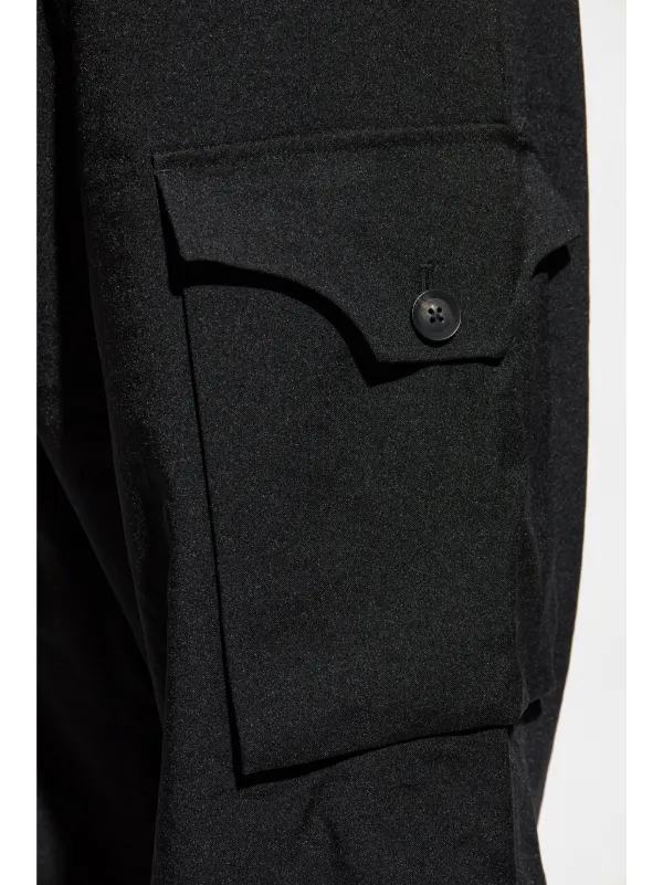 Y-3 x Adidas Sport Uniform Cargo Trousers | Black | FARFETCH