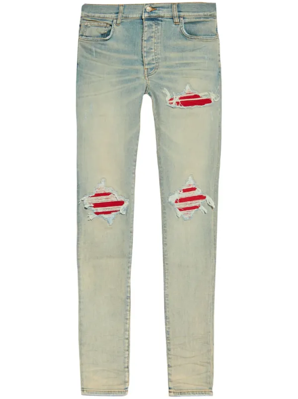 AMIRI MX1 スキニージーンズ | ブルー | FARFETCH JP