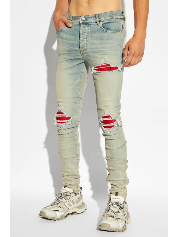 AMIRI MX1 スキニージーンズ | ブルー | FARFETCH JP