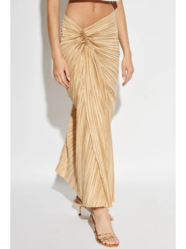Cult Gaia Sonoma Draped Skirt | Neutrals | FARFETCH