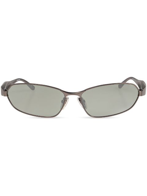 Balenciaga Eyewear logo-engraved rectangle-frame sunglasses Women