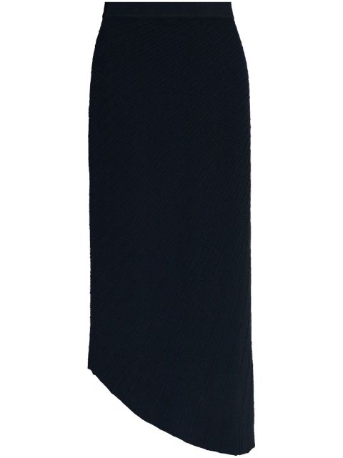 Cult Gaia plisse asymmetric midi skirt Women