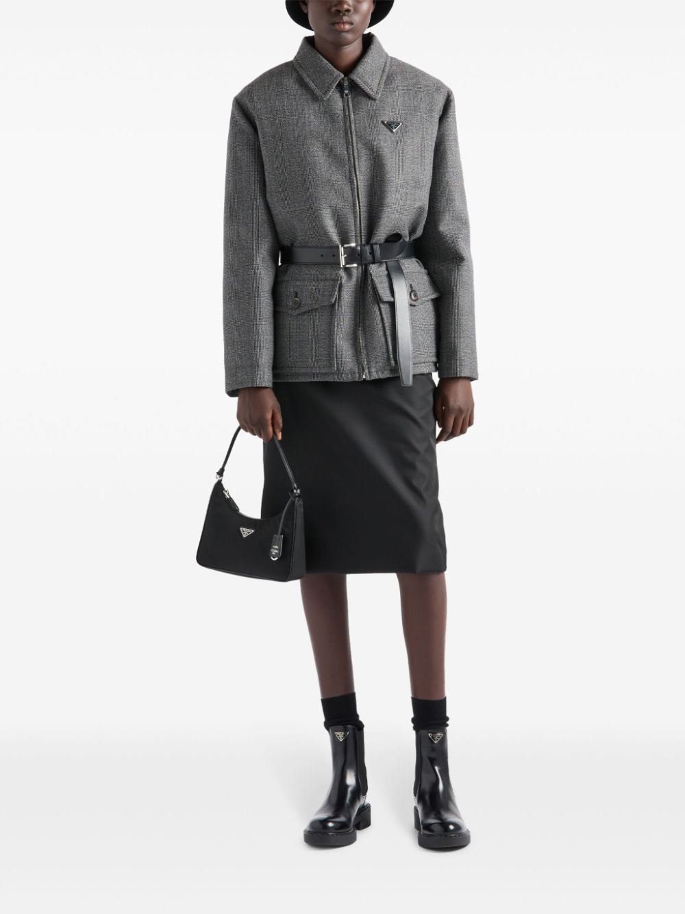 Prada Re-Edition mini-bag - Zwart