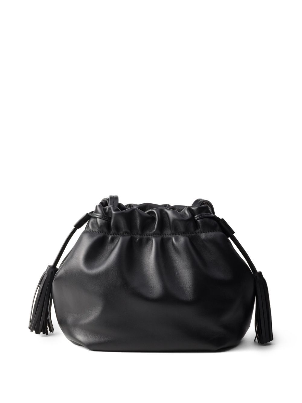 Prada Nappa leather shoulder bag - Zwart