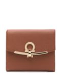 Ferragamo Gancini French wallet - Brown