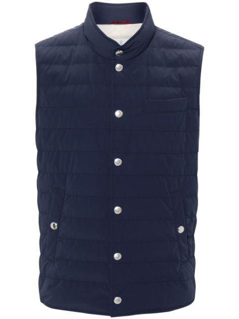 Brunello Cucinelli Bonded gilet Men