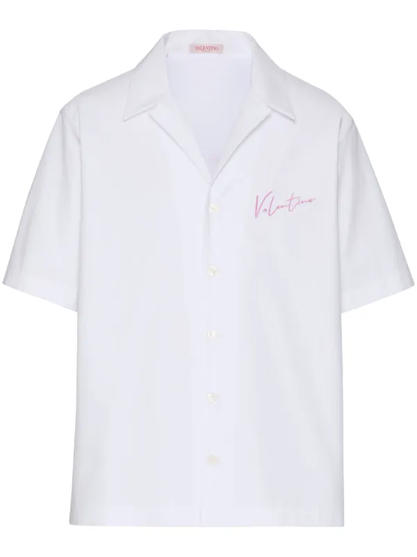 Tシャツ・カットソー VALENTINO Valentino Garavani 'VLogo' polo shirt Valentino Garavani Men's VLogo-Patch Pique Polo Shirt