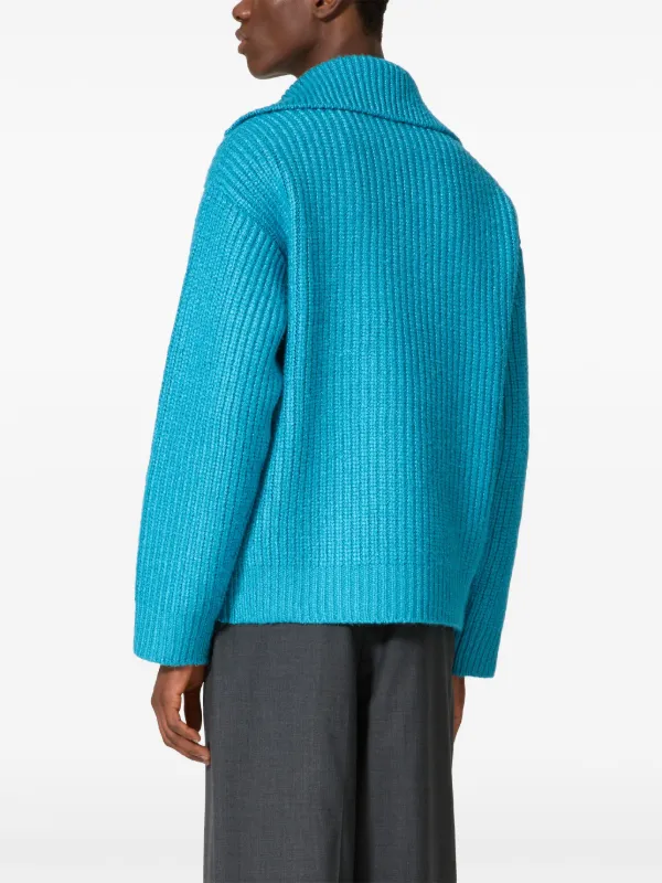 Valentino Garavani Silk Sweater | Blue | FARFETCH
