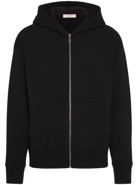 Valentino Garavani zipped hoodie