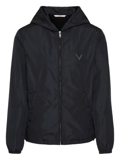 Valentino Garavani V-detail hooded jacket