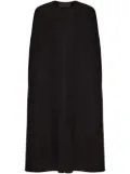 Valentino Garavani Fluffy cape - Black