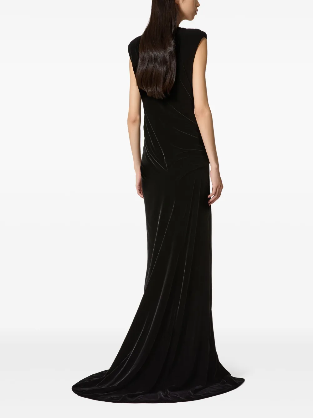 Valentino Garavani twist velvet gown | Clothing | Image 4