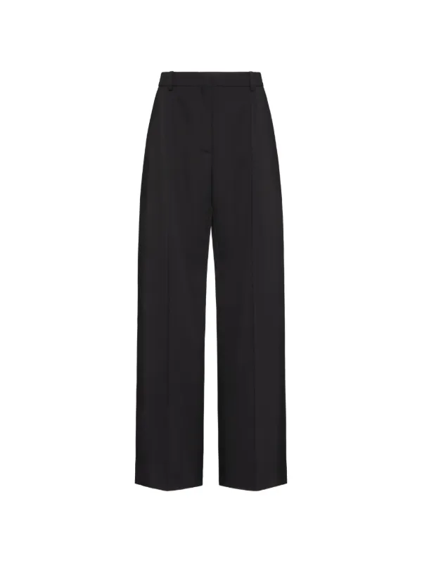 Valentino Garavani Grisaille Trousers in Black